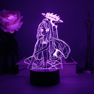 蔚蓝碧蓝档案周边小夜灯大叔星野爱丽丝白洲梓白子氛围灯生日礼物