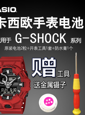 卡西欧G-SHOCK手表原装电池 GA/GBA-500 700 735 800 5522 CASIO