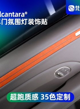 梵汐适用于新款26款智己ls6配件用品车门氛围灯装饰贴车载好物