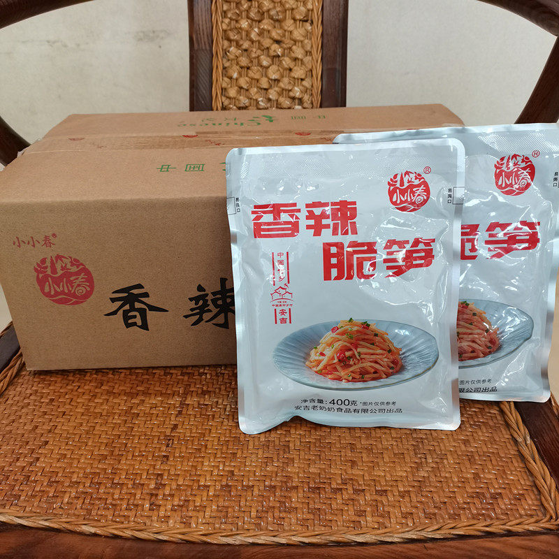 小小春香辣脆笋开袋即食红油笋丝香笋网红零食笋小吃下饭菜休闲竹