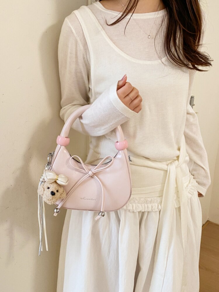 Unique Niche Design Women's 2026 New Autumn Versatile Crossbody Exquisite Handbag Super Popular Small Tote Bag_voghion.com
