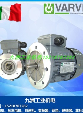 意大利VARVEL电机 T71B4B5 0.55KW B3 B14 B5 380V 三相进口电机
