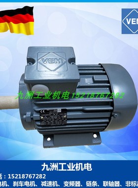 德国VEM电机K21R71G4 0.37KW-K21R160M4 15KW三相异步隔爆型电机