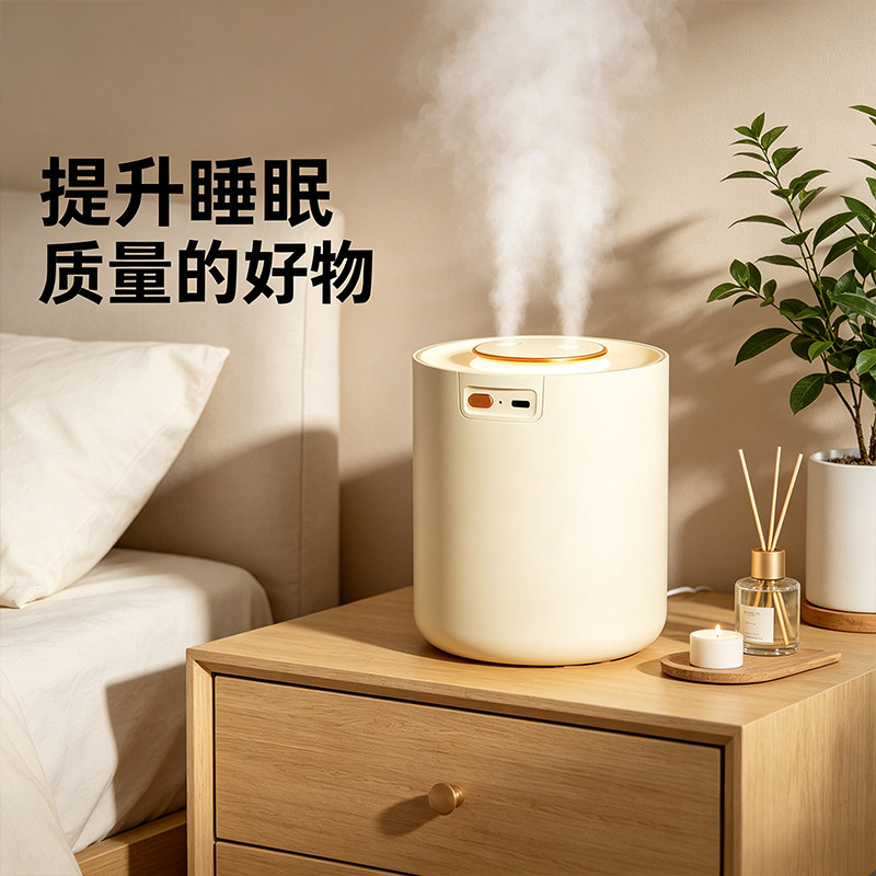 卡西道夫小型便捷双喷加湿器