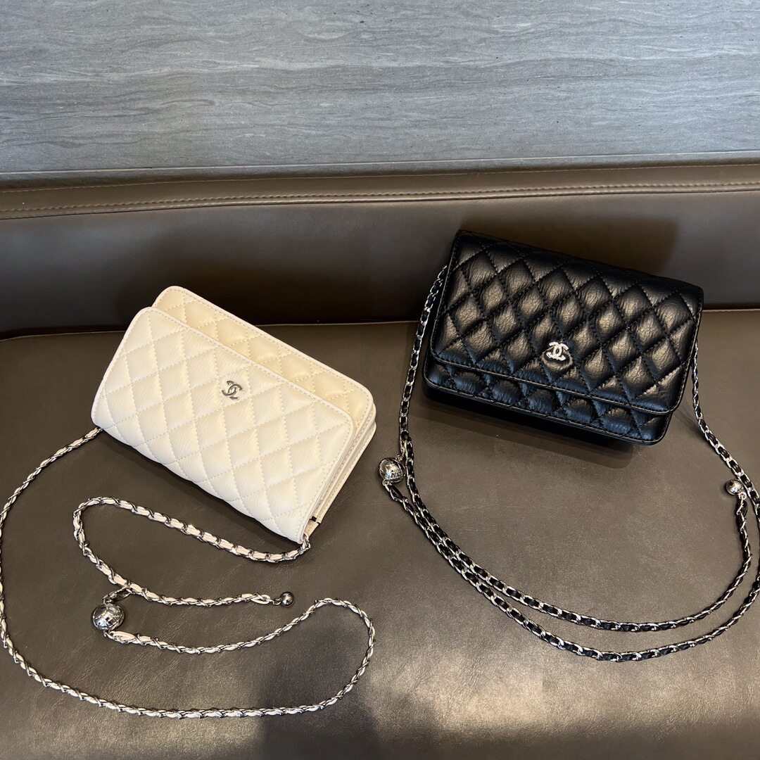 轻奢小香风女包发财包休闲百搭菱格链条斜挎包小众设计单肩包