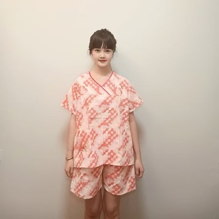 一次性浴服汗蒸服 桑拿服浴衣SPA足浴足疗按摩洗浴美容女短袖短裤