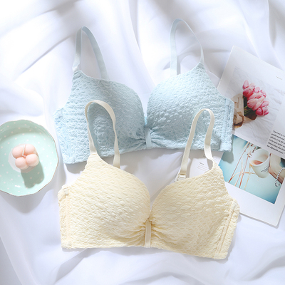 蕾丝内衣女小胸聚拢上托显大