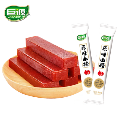 巨源经典原味山楂条条零食400g