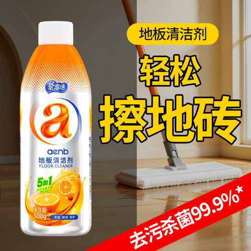 地板清洁剂500g杀菌清洁养护地砖