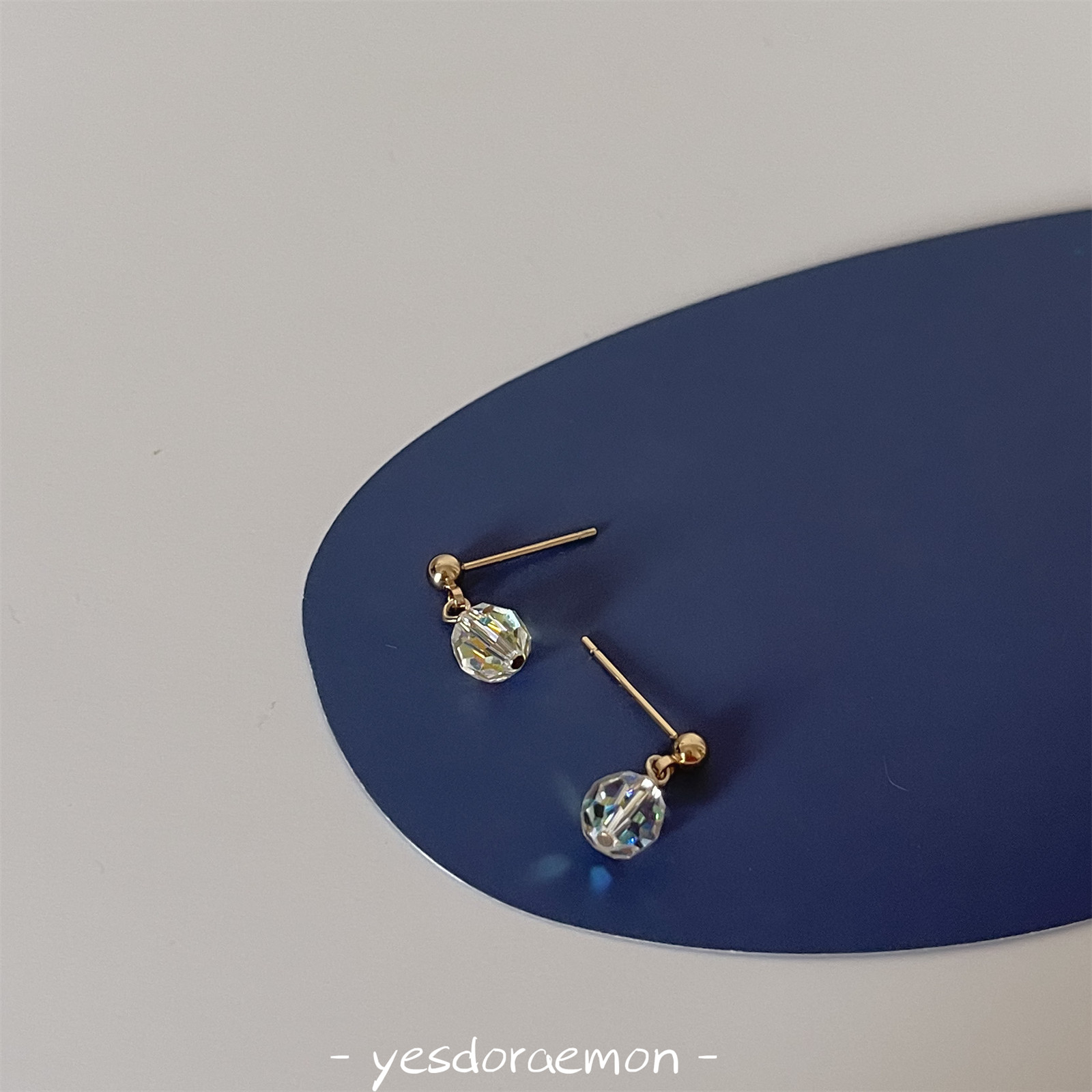 光之轮廓 精致时髦百搭进口奥地利水晶迷你圆球耳钉女925银针耳环,饰品/流行首饰/时尚饰品新,耳环,淘宝优惠券,粉丝福利购,淘宝优惠卷