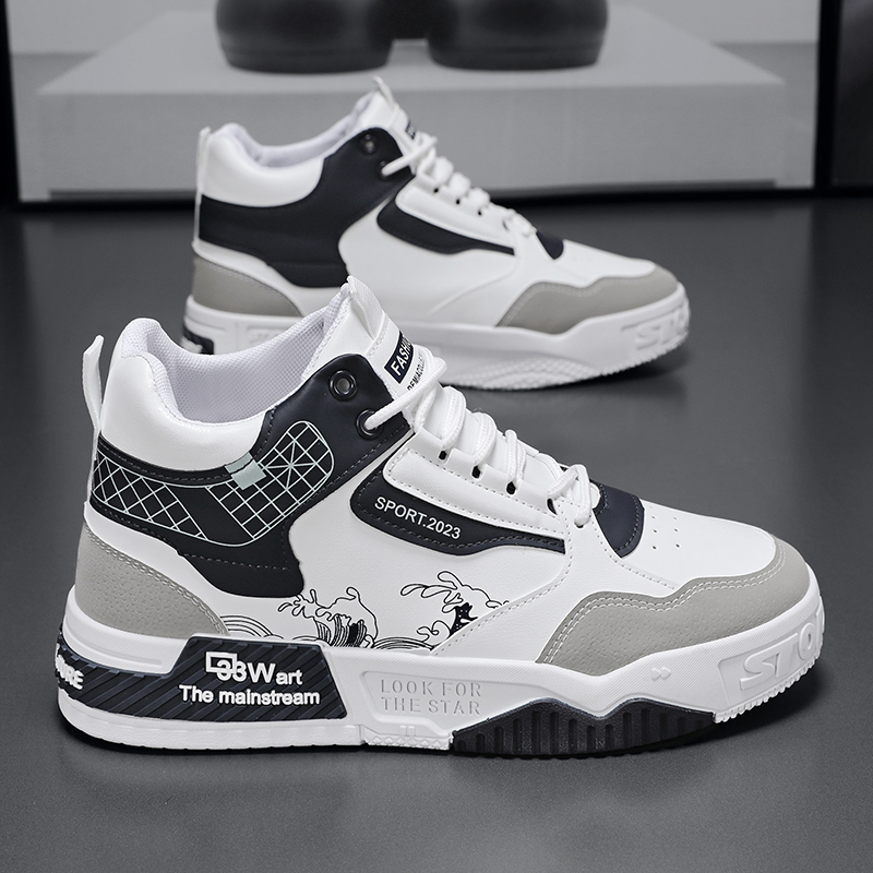 2025新款高帮德训鞋耐磨防滑