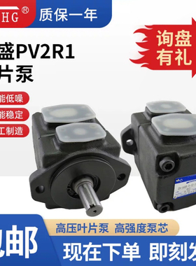 液压PV2R1-6/8/10/12/14/17/19/23/25/28/31-F-RAA-41定量叶片泵