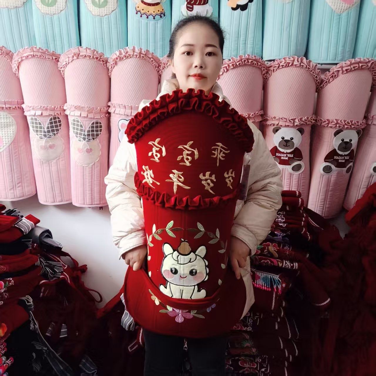 云贵川传统宝宝背带背小孩儿童婴儿娃娃扇新款背娃神器外出老式