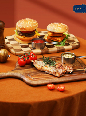 lcliving泰国相思木切水果砧板厨房辅食板面包板牛排切板家用菜板