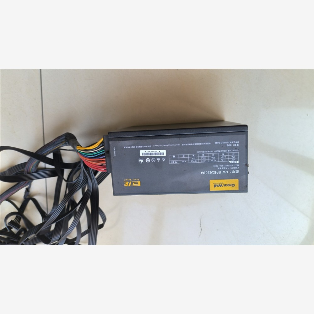 长城巨龙1650w全模组电源