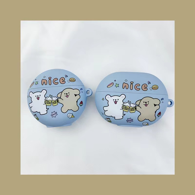 适用华为耳机保护套freebudspro3新年5至臻版高级感4小狗pro2限定i5红色硅胶freebud5i蓝牙无线freebuds4e壳