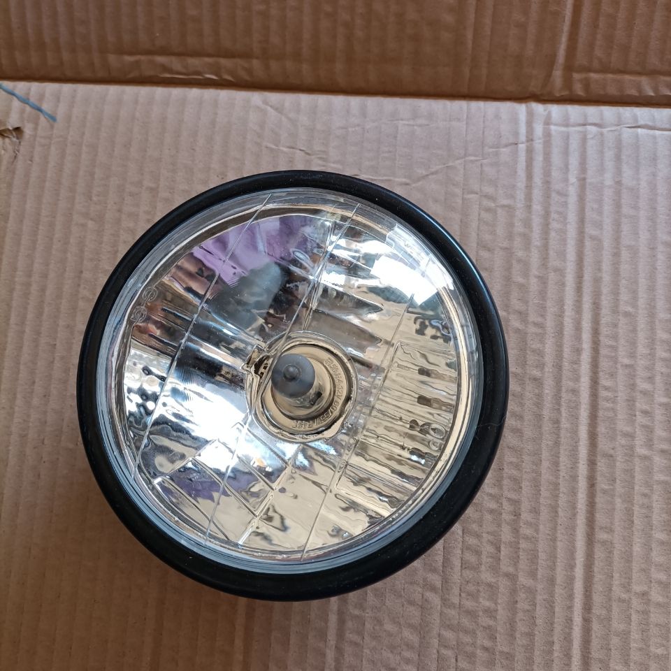 时风农用三轮车圆大灯工程矿用前大灯智星矿用三轮车大灯 真空灯