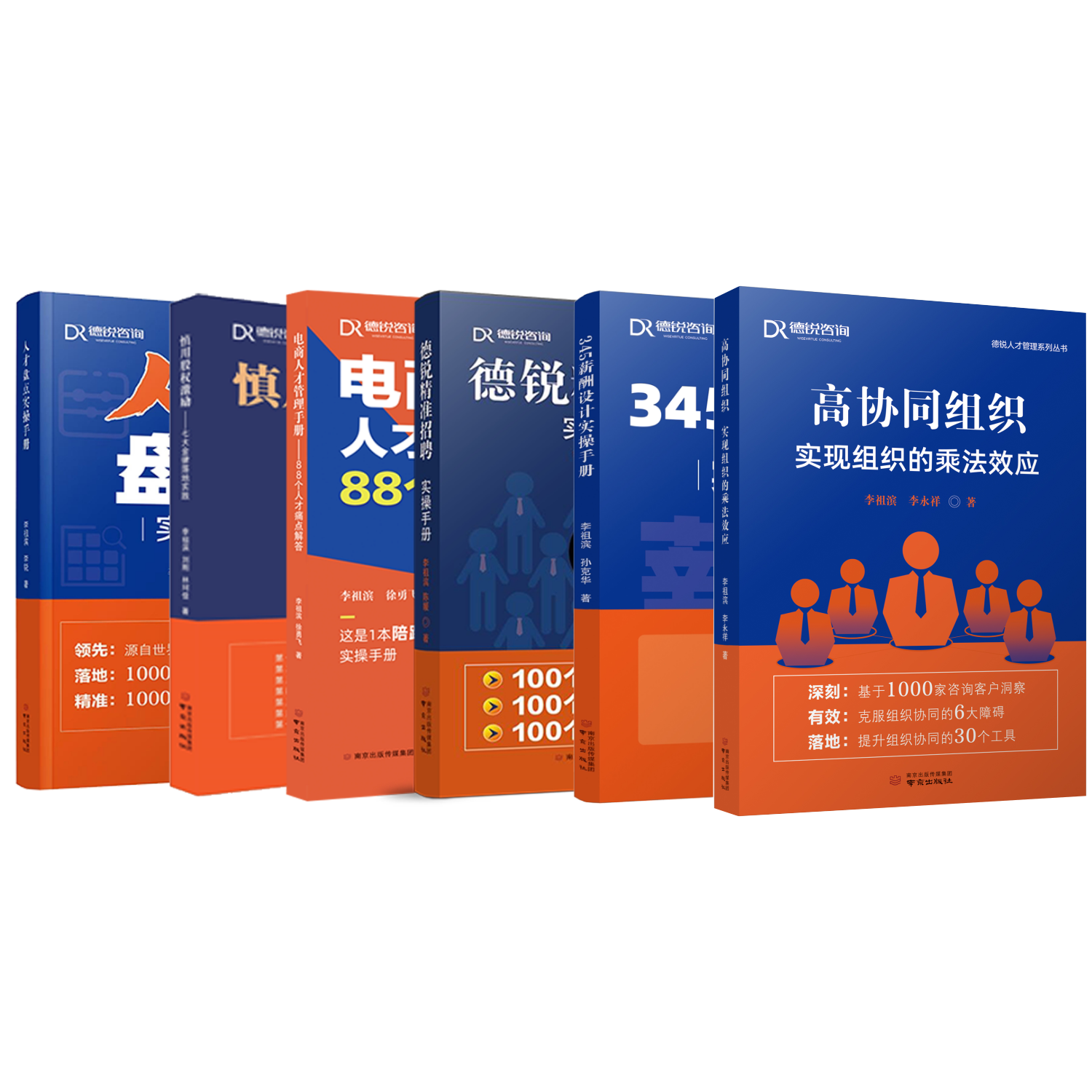 德锐咨询 德锐精准招聘实操手册  345薪酬设计实操手册  电商人才管理手册 慎用股权激励 人才盘点实操手册 高协同组织