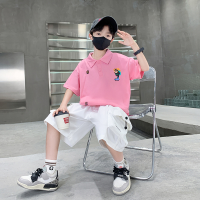 中大儿童帅气男孩炸街两件套