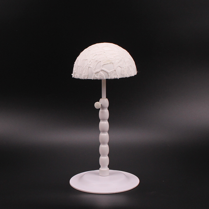 假发支架 美发假发店头套支架补发块支撑架子 橱窗展示可调节支架