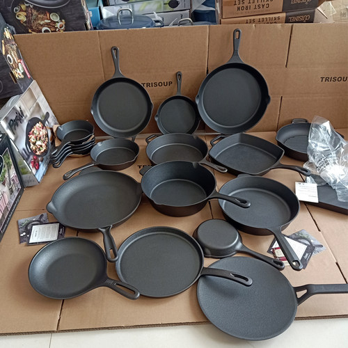 无涂层铸铁外贸生铁不粘电磁炉
