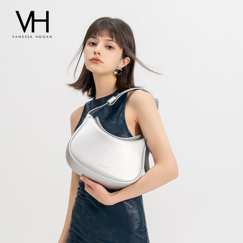 VH女包圈圈腋下包质感简约斜挎包