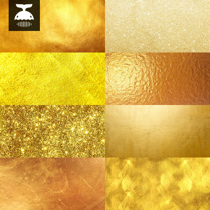 300像素超高清 金色纹理贴图黄金色质感纹理背景摄影图片素材元素