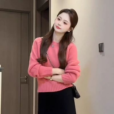 不起球大朗桐乡女郎多巴胺2025狼高端东莞打底针织衫义乌新款毛衣