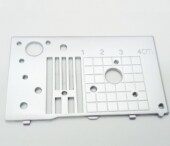 适用于兄弟多功能缝纫机nv180 140针板缝绣一体机直线圆孔针板