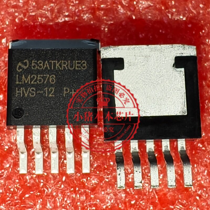 LM2576HVS-3.3/5/12/ADJ 开关稳压/降压电源 TO263全新贴片大芯片