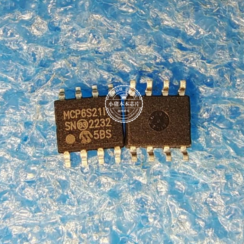 MCP6S21-I/SN  MCP6S21I/SN  MCP6S21-1/SN   MCP6S21  SOP8 新的