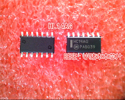 HL14AG  MC74HC14ADR2G  HC14AG SOP14  新的