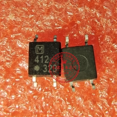 AQY412S AQY412SX  AQY412 光耦丝印412 贴片SOP4 常闭固态继电器