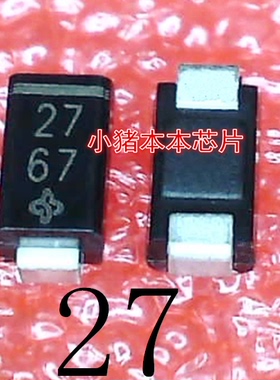 27  丝印:27     长:4.2   宽:2.6  高:2.2     SMD封装   新的