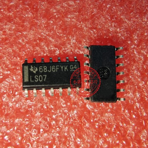 SN74LS07DR SN74LS07D 印丝 LS07 SOP14 新的 一个起拍