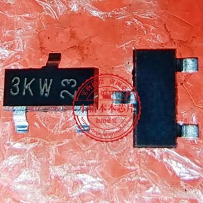 BC858B  SOT23 贴片三极管 30V100mA 丝印3KW