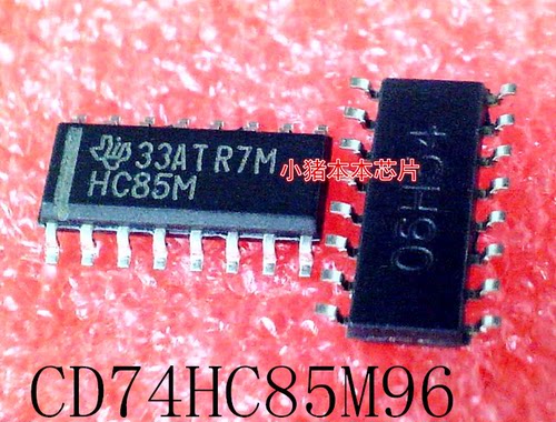 CD74HC85M96     丝印:HC85M     SOP-16      新的