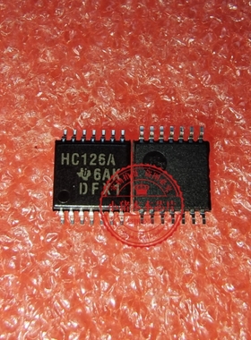 HC126A   SN74HC126APW 74HC126APWR    TSSOP 新的  一个起拍
