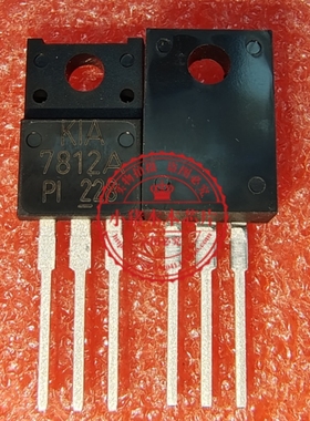 KIA7812A 7812A TO220 TO220F 新的 一个起拍