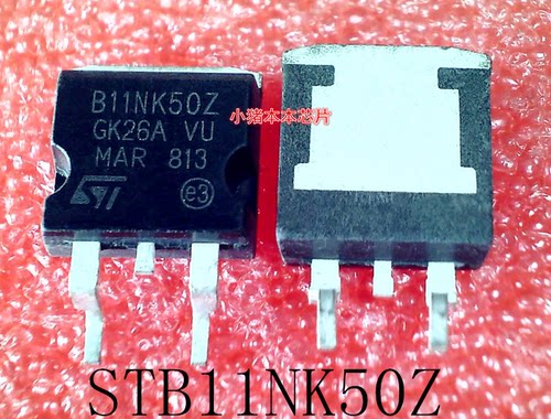 B11NK50Z      STB11NK50Z      TO-263        新的