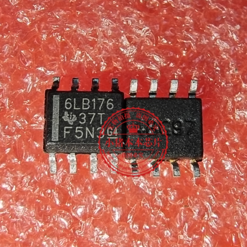 SN65LBC176DR 丝印6LB176 SOP8 总线收发器 新的   一个起拍