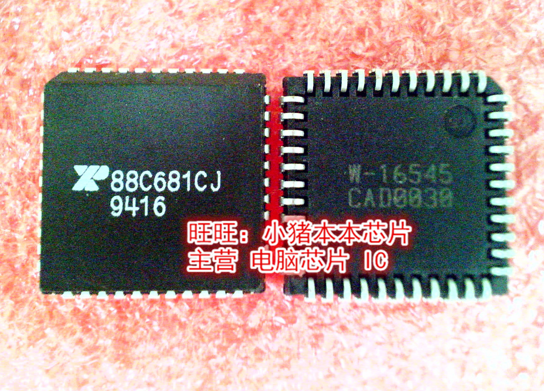 XP88C681CJ  88C681CJ  PLCC44封装  新的现货  一个起拍