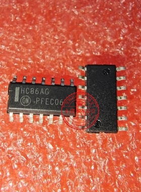 MC74HC86ADR2G 丝印 HC86AG  SOP14  新的  一个起拍