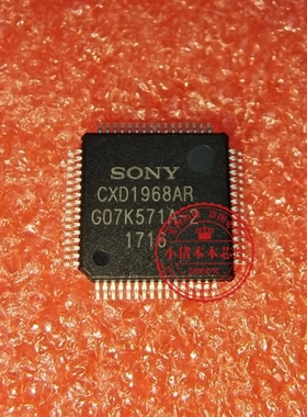 CXD1968AR-T6  CXD1968AR  D1968AR   QFP  新的   一个起拍