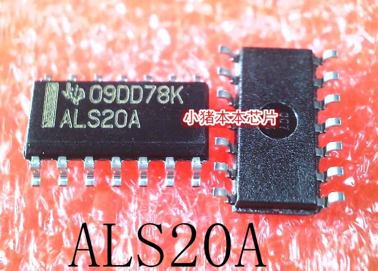 集成电路SN74ALS20ADR丝印