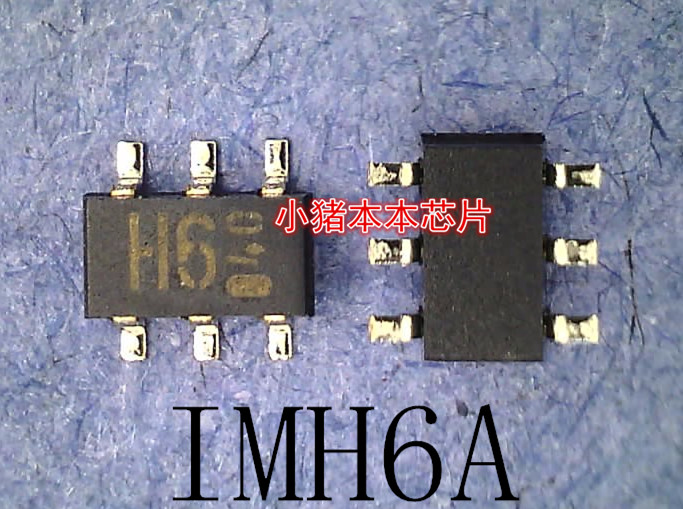 IMH6A  1MH6AT108  IMH6AT108    丝印:H6    SOT23-6封装     新
