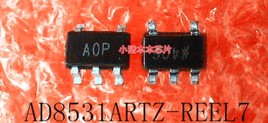 AD8531ARTZ-REEL7 AD8531ARTZ  AD8531  丝印：AOP  A0P SOT23-5