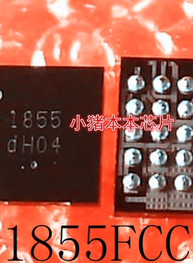 NCP1855FCCT1G    NCP1855     丝印:1855     BGA25     新的