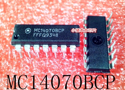 MC14070BCP     MC14070     DIP-14     新的  一个起拍  可直拍