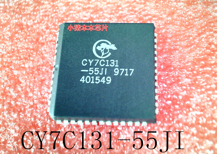 CY7C131-55JI     CY7C131-55J1    CY7C131    PLCC52     新的